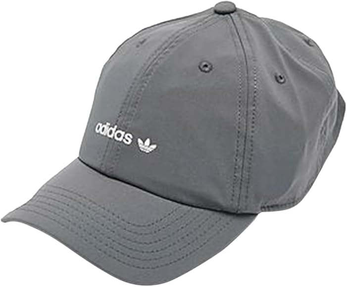 adidas ベースボールキャップ グレー ストラップバック